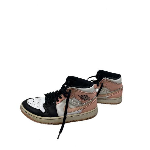 Nike Jordan 1 Mid Arctic Orange Black Toe Mens 9.5 main image 5